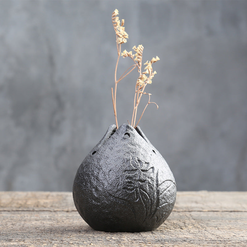 The Stoneware Bud Vase