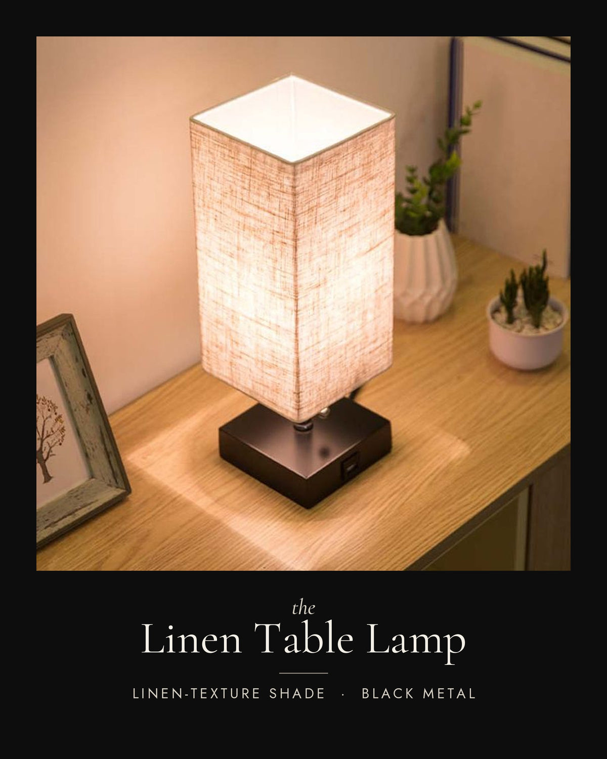 The Linen Table Lamp — PUNCH LIST