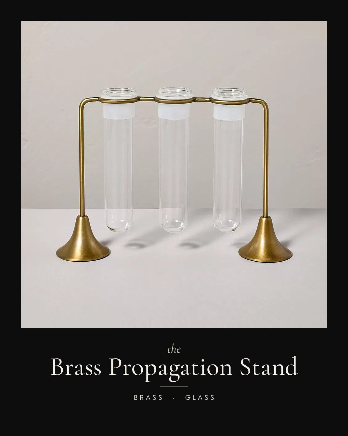 The Brass Propagation Stand — PUNCH LIST